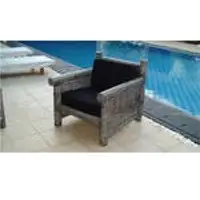 Bamboo armchair
