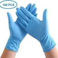 Nitrile Gloves Powder Free ( Blue colour )