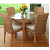 Water Hyacinth Dining & Coffee Set