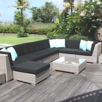 Poly Rattan Patio Outdoor Garden Sofa Set