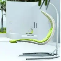 Wicker Garden Swing Chair