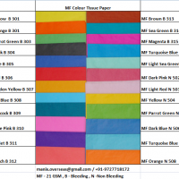Mf Colour Packing Tissue Paper