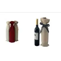 Wine Bottle Jute Bag