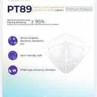 PT89 MASK:  Mask With Valve Equivalent Of N95