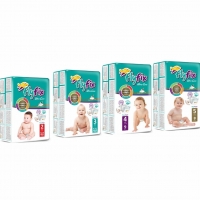 Flyfix Standard Package Baby Diaper 1-6 Size