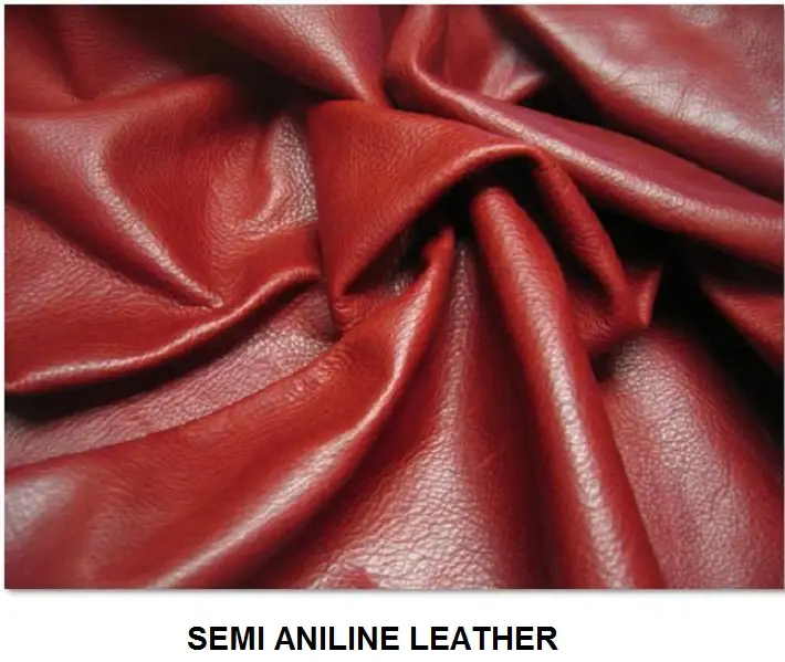 Semi Aniline Leather