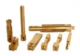 Brass pins and brass sockets