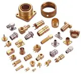 Brass connectors and RF axial connectors