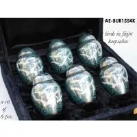 Brass keepsake urns
