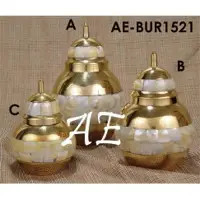 Brass pet urns
