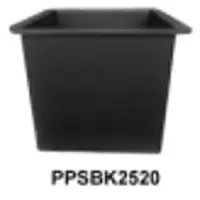 PP Bucket (black color)
