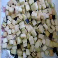 Frozen Eggplant Diced Un-sieved