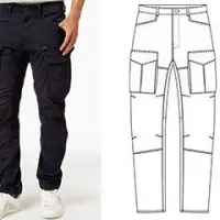Baggy chino