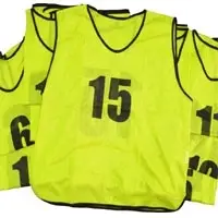 Numbers Sports Training Mesh Bibs