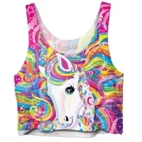 Sublimated Crop Tank Tops