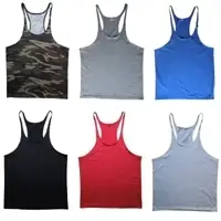 Unisex Racerback Single Gym Y Back Tank Tops