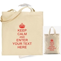 Cotton Tote Round Canvas Shopping Bag