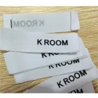 Screen Printed Fabric Label