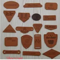 Die Cut Leather Tags