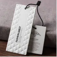 Paper Printed Hang-Tag With String