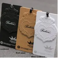 Paper Printed Hang-Tag With String