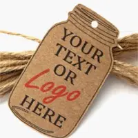 Paper Printed Hang-Tag With String