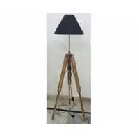 Nautical Floor Teak Wood Lamp Stand