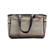 Jute / Burlap Laptop Bag / Tablet Bag / Messenge