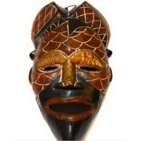 African Wood Mask