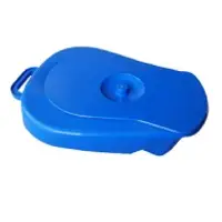 OML Bed Pan With Lid Autoclavable Polypropylene