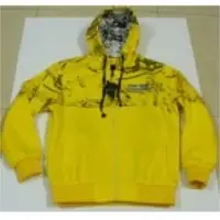 Men's Full Zip Opening Hooded Sweat Shirt