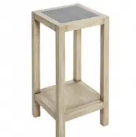 Bed Side Table With Glass