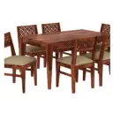 Dining Table Chair Set 6 Chairs