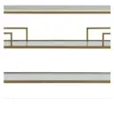 Metal Table With Marble Top