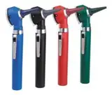Mini otoscope fiber optic