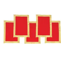 Velvet Aasan - Medium (Pack of 5)