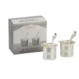 Silver Plated Panchpatra Set - Pack of 2