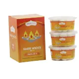 Ghee Wicks - 50 Wicks (Pack of 3)