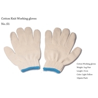 Cotton Knit Working Gloves