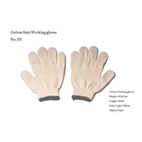 Cotton Knit Working Gloves