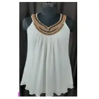 CT5326 - Rayon Crape Top ( 100% Rayon )