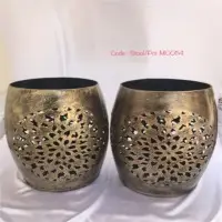 Metal Stool Pot