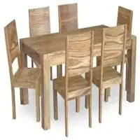 Wooden Table And Chair