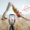 Portable Auto-tracking Smart Capture Selfie Hold