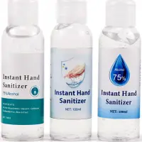 Instant Hand Sanitizer 100ml 75%+alcohol Fda Ce