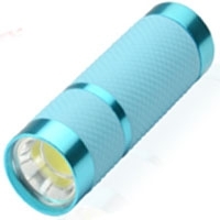 Glow In The Dark Cob Mini Flashlight