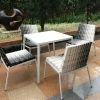 13013 Color Changing Wicker Dining Set