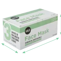 HALO 3 Ply Surgical Face Mask