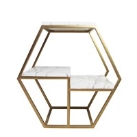 Gold Coffee Table, Metal Coffee Table