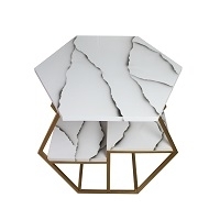 Gold Coffee Table, Metal Coffee Table #2